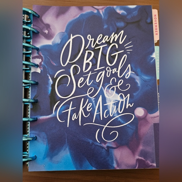 Happy Planner (2021) with Project & Expense Trackers, 3 Dashboards, Metal Discs - Picture 14 of 16